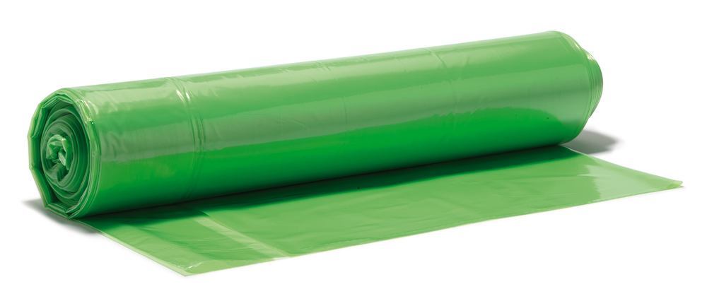 Refuse sacks extra strong, green,, LDPE, 120 l, 700 x 1100 mm, 25 unit(s)