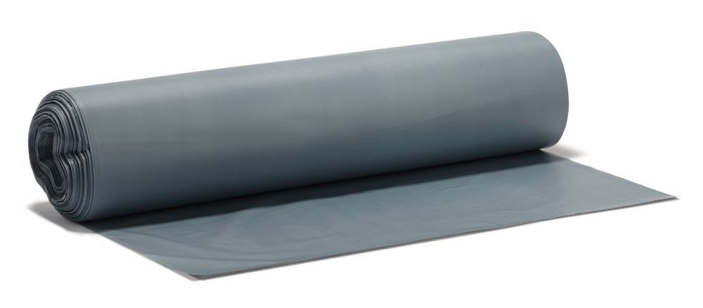 Refuse sacks grey, HDPE,, 70 l, 575 x 1000 mm, 50 unit(s)