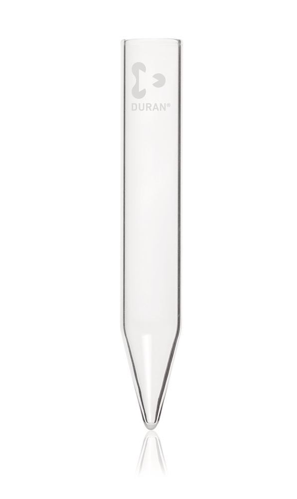 Centrifuge tubes with conical bottom, DURAN®, 30°, height 100 mm, 12 ml