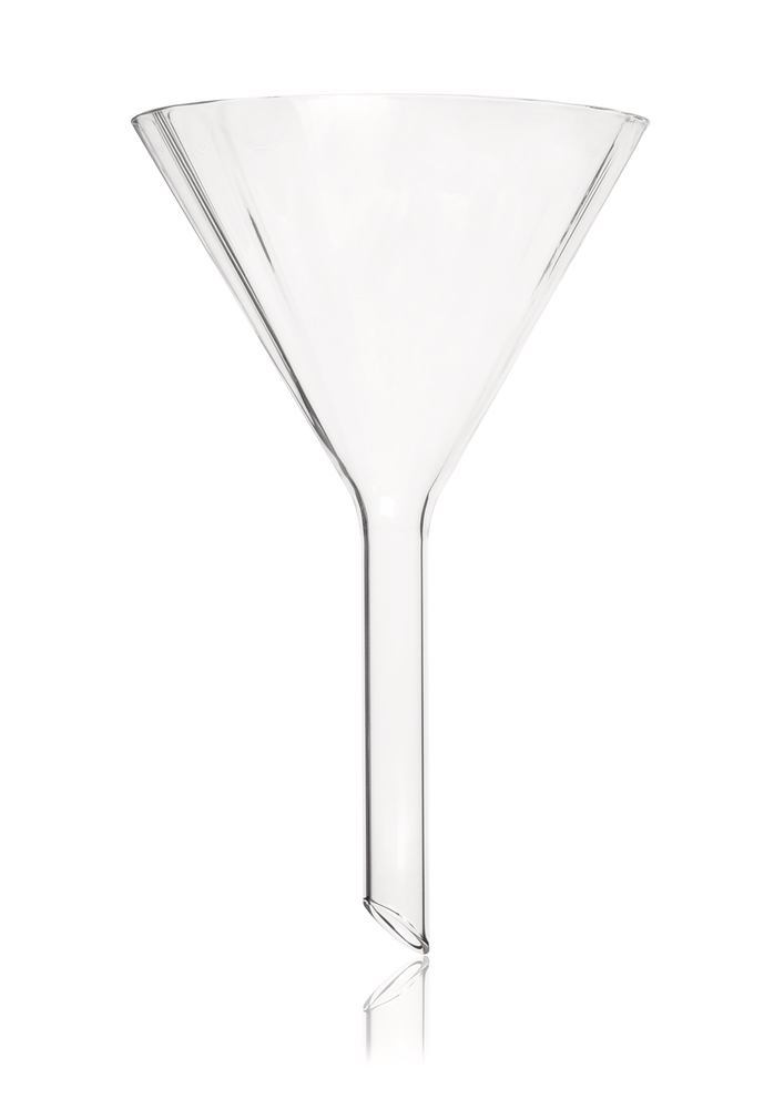 Analytical funnel, ribbed, DURAN®, rim-Ø outer 200 mm, L stem 175 mm, 1 unit(s) — Carl Roth, cod K247.1