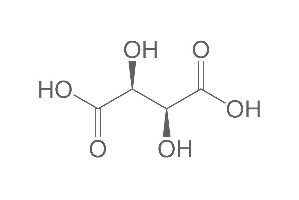 L(+)-Tartaric acid, min. 99,5 %, p.a., ACS, ISO, 25 kg, plastic