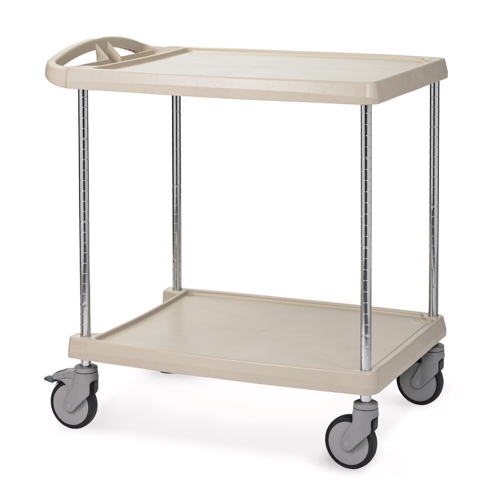 Shelf trolley plastic, 620 x 880 mm, Number of bases, 2