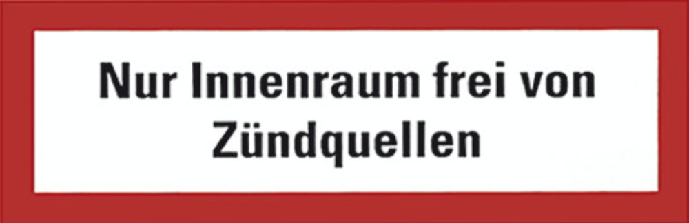 Sekuroka®-information sign, Nur Innenraum..., only in german, 1 unit(s)