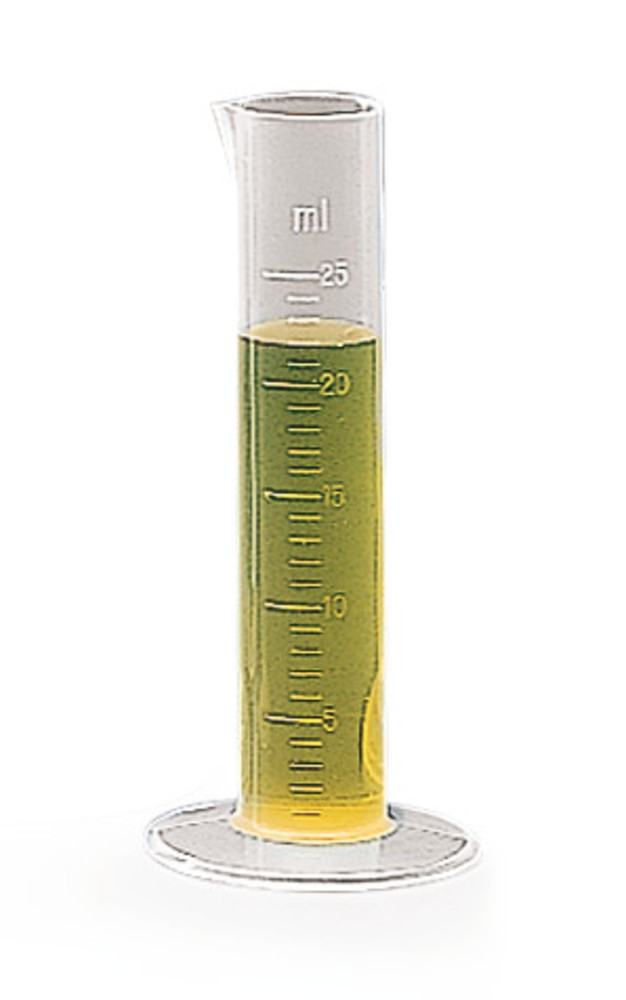 ROTILABO®-short measuring cylinder, PP, subdivision 1.0 ml, 25 ml, 1 unit(s) — Carl Roth, cod K847.1