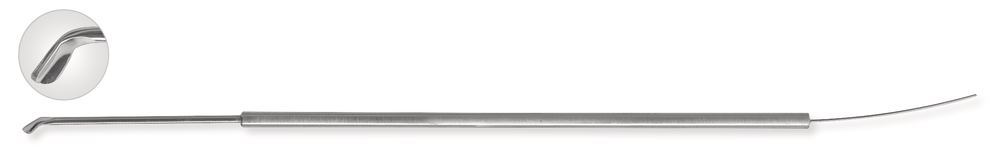 Micro spoon with wire end, right-handed, L 180 mm, 1 unit(s)