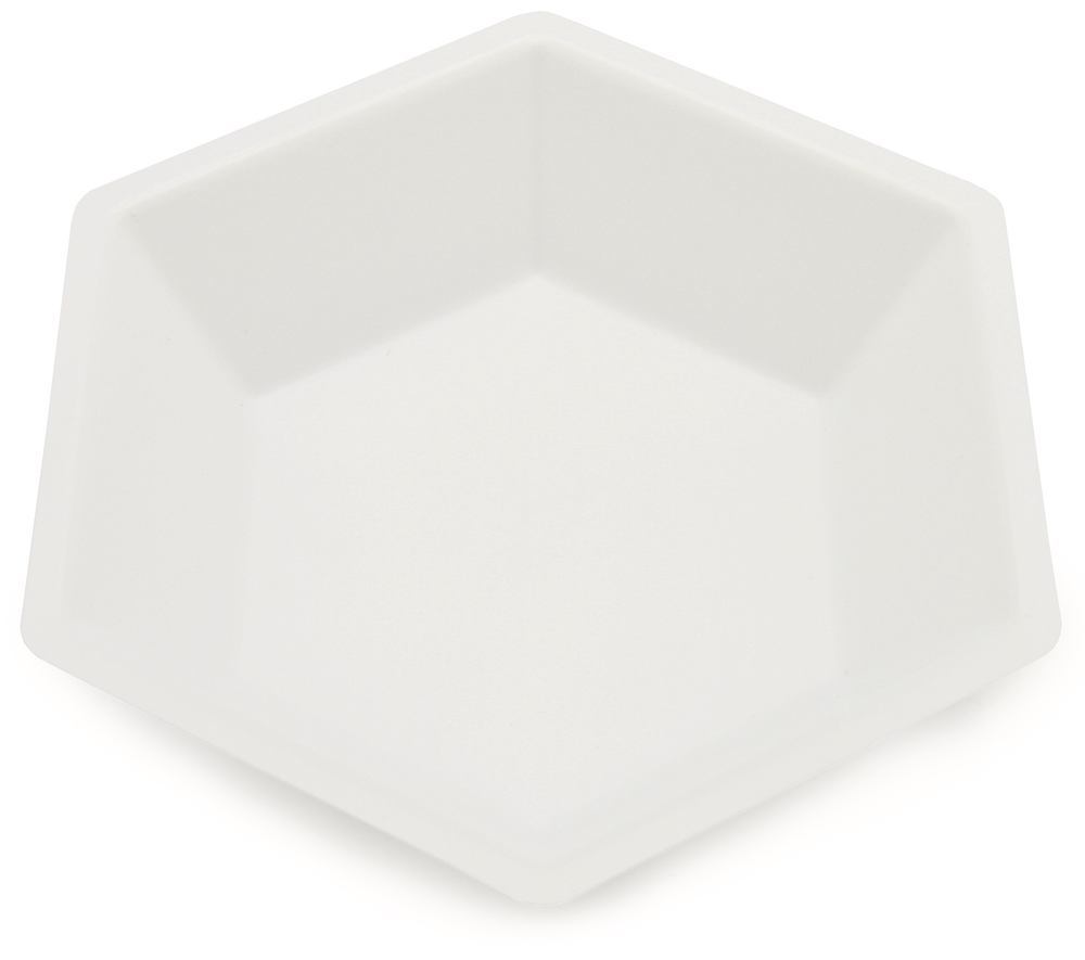 Rotilabo®-hexagonal weighing pans, PS, antistatic, 350 ml, 500 unit(s) — Carl Roth, cod KC06.1