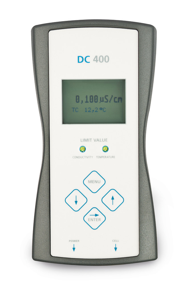 DC 400 digital conductivity meter, for DS 1500-4000 ion exchangers, 1 unit(s)