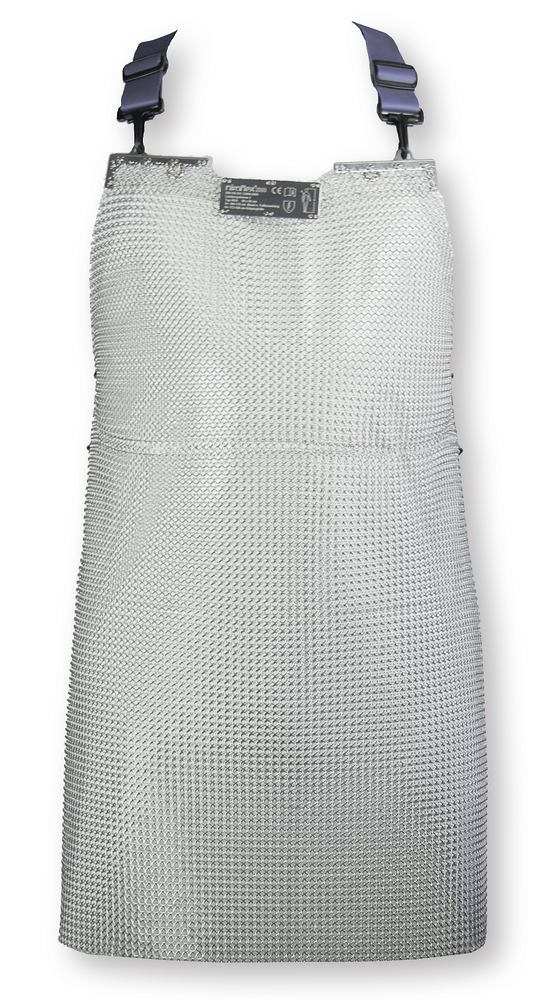niroflex apron f. protection a. piercing, type 7,0x0,7 mm, size 75x45 cm
