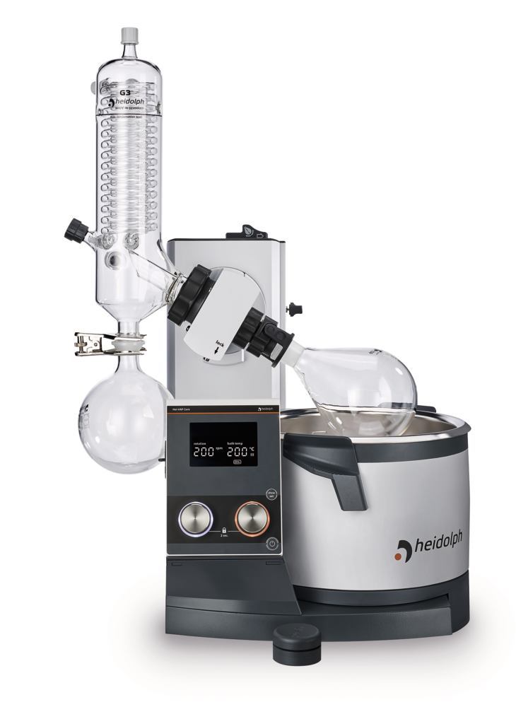Rotary evaporators Hei-VAP Core Models with manual lifting, Vertical cooler G3B — Carl Roth, cod KEA7.1