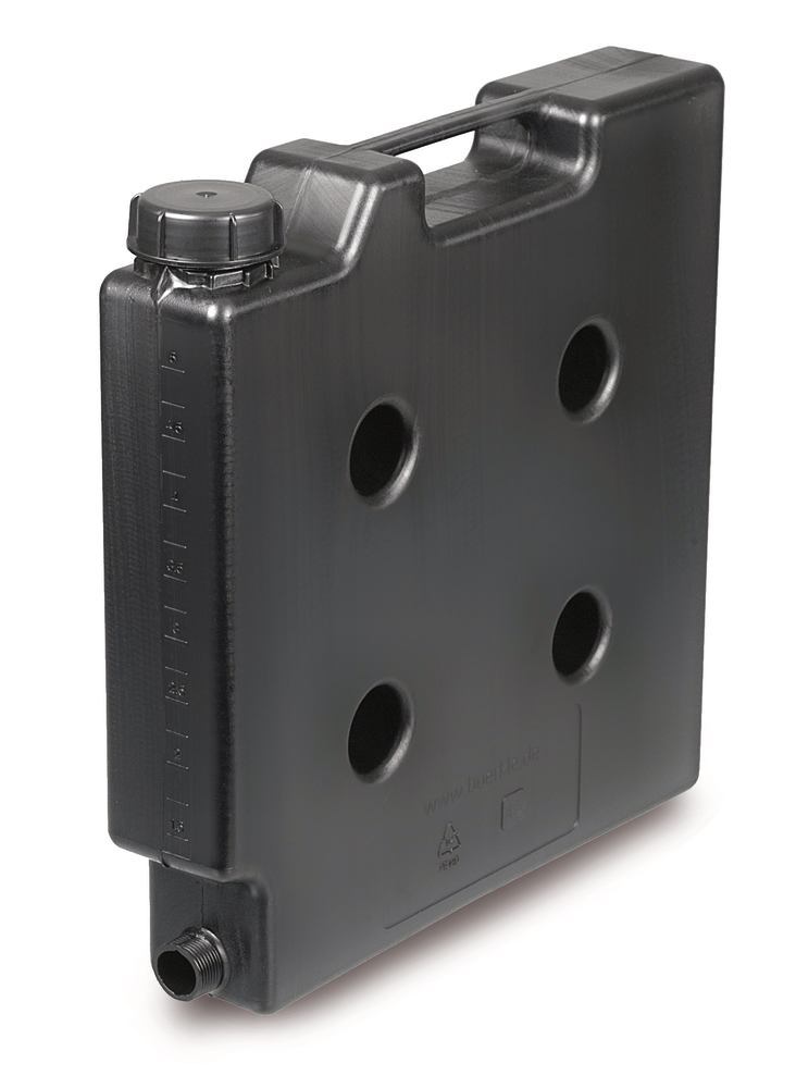 Compact canister,electrically conductive, HDPE, 5 l, with threat connection, — Carl Roth, cod KEY7.1