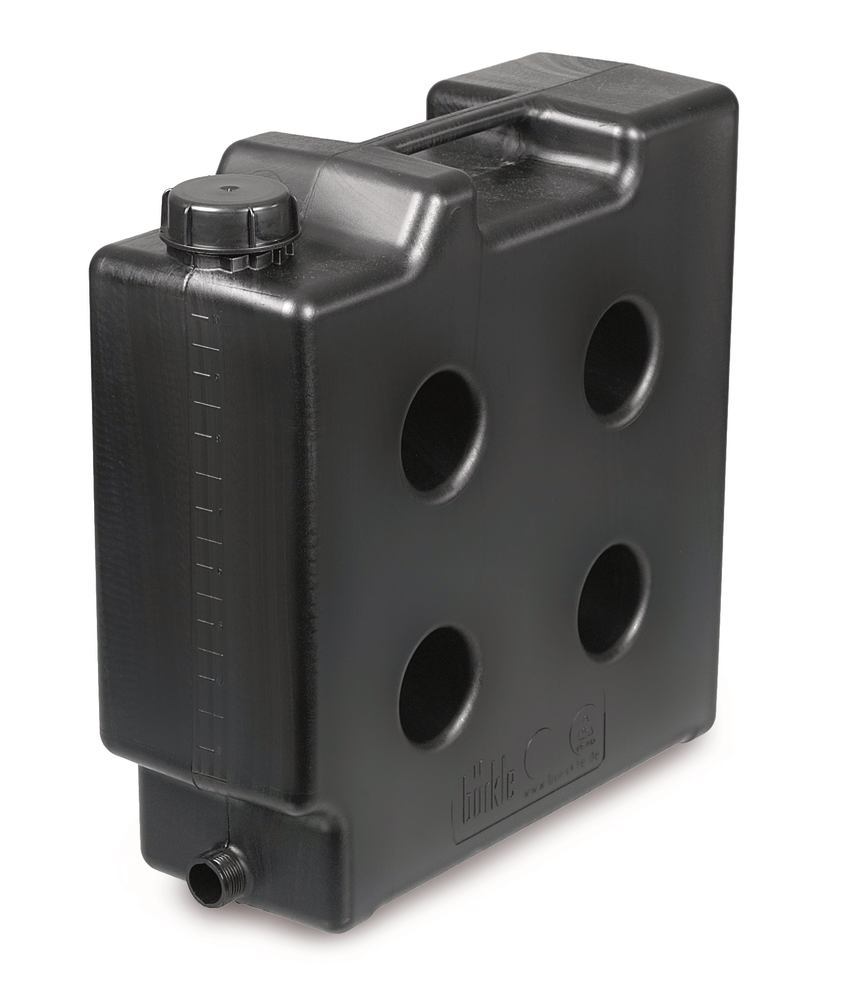 Compact canister,electrically conductive, HDPE, 10 l, with threat connection, — Carl Roth, cod KEY9.1