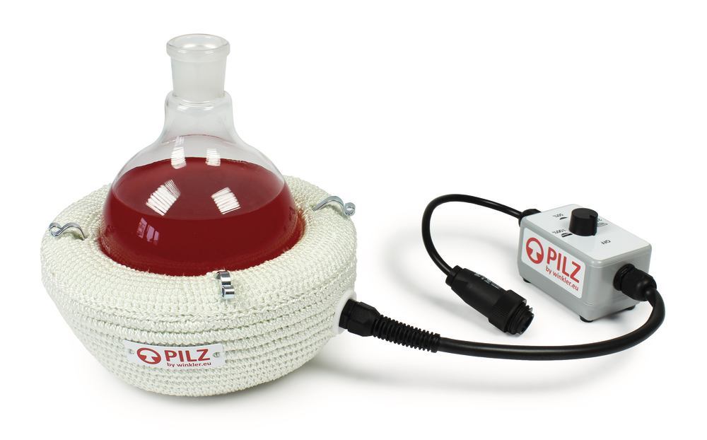 Pilz®-standard heating mantle WHG2, 1 heating zone, up to 450 °C, 50 ml