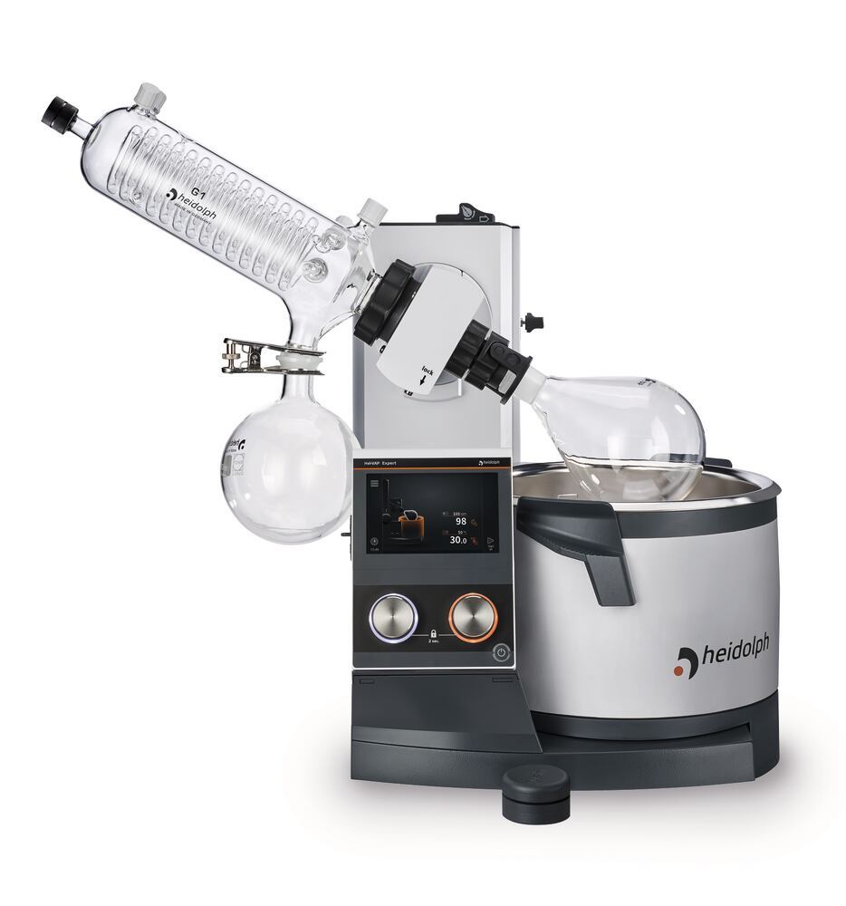 Rotary evaporators Hei-VAP Expert Models with manual lifting