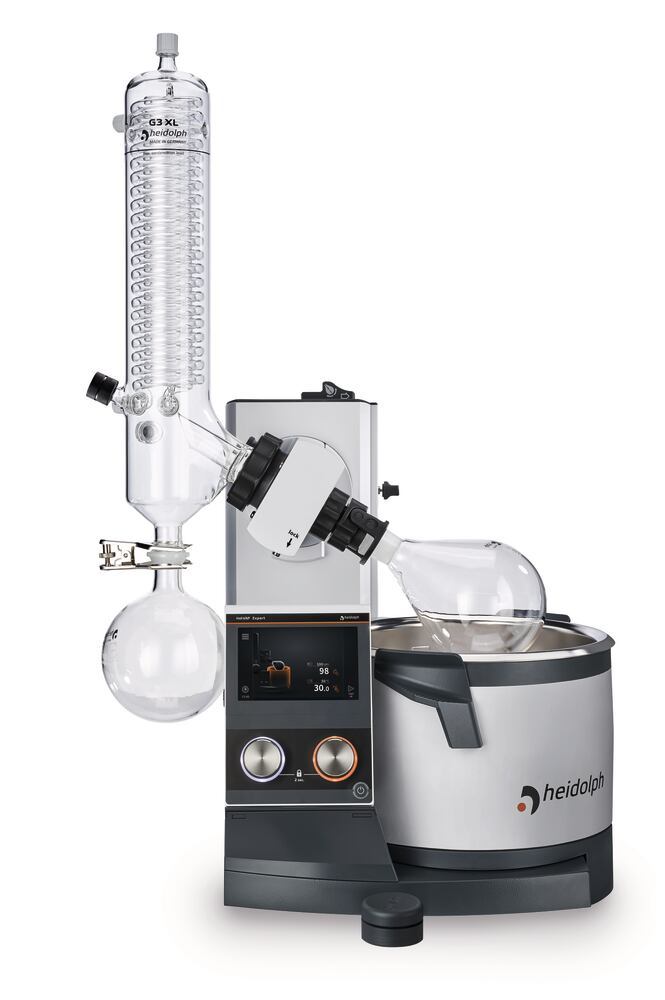 Rotary evaporators Hei-VAP Expert Models with manual lifting