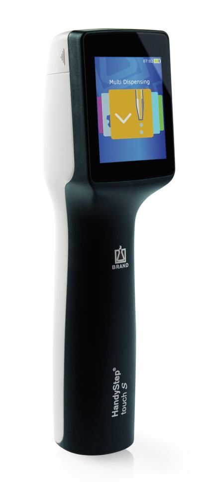 HandyStep® touch S dispenser pipette, Electronic multi-dispenser with battery