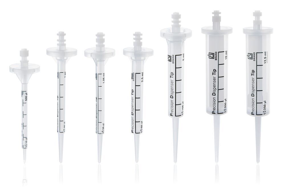 PD-Tip-Set, je 20 PD-Tips, 0,5, 1,25, 2,5, 5, 10 und 12,5 ml, 1 set