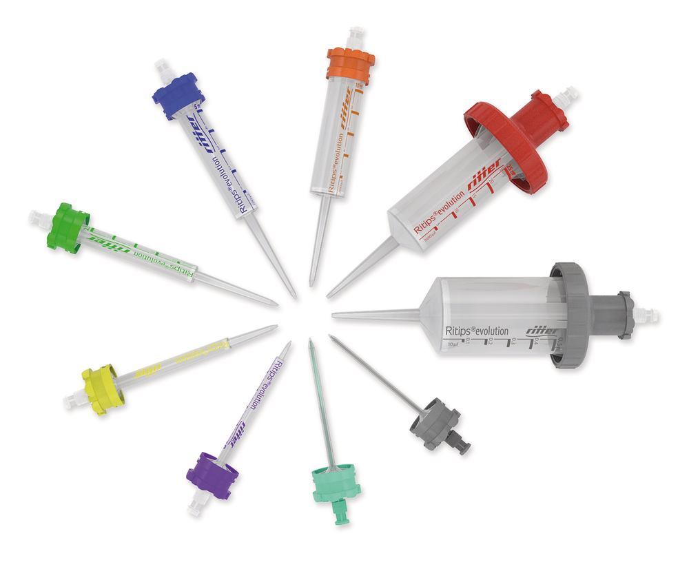 Dispensertips Ritips® evolution, bioclean®, steril, 5 ml, 100 unit(s)