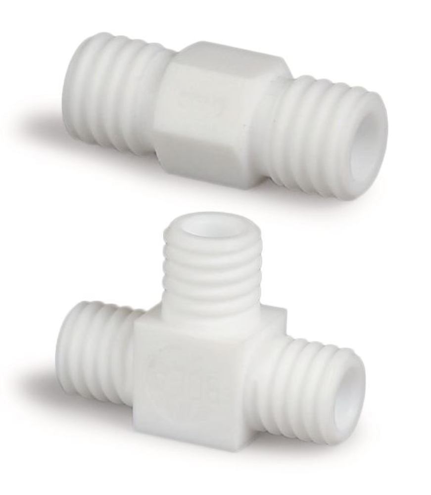 Connecting piece-GL 18, T-shape, through bore 10.5 mm, 1 unit(s) — Carl Roth, cod KKX7.1