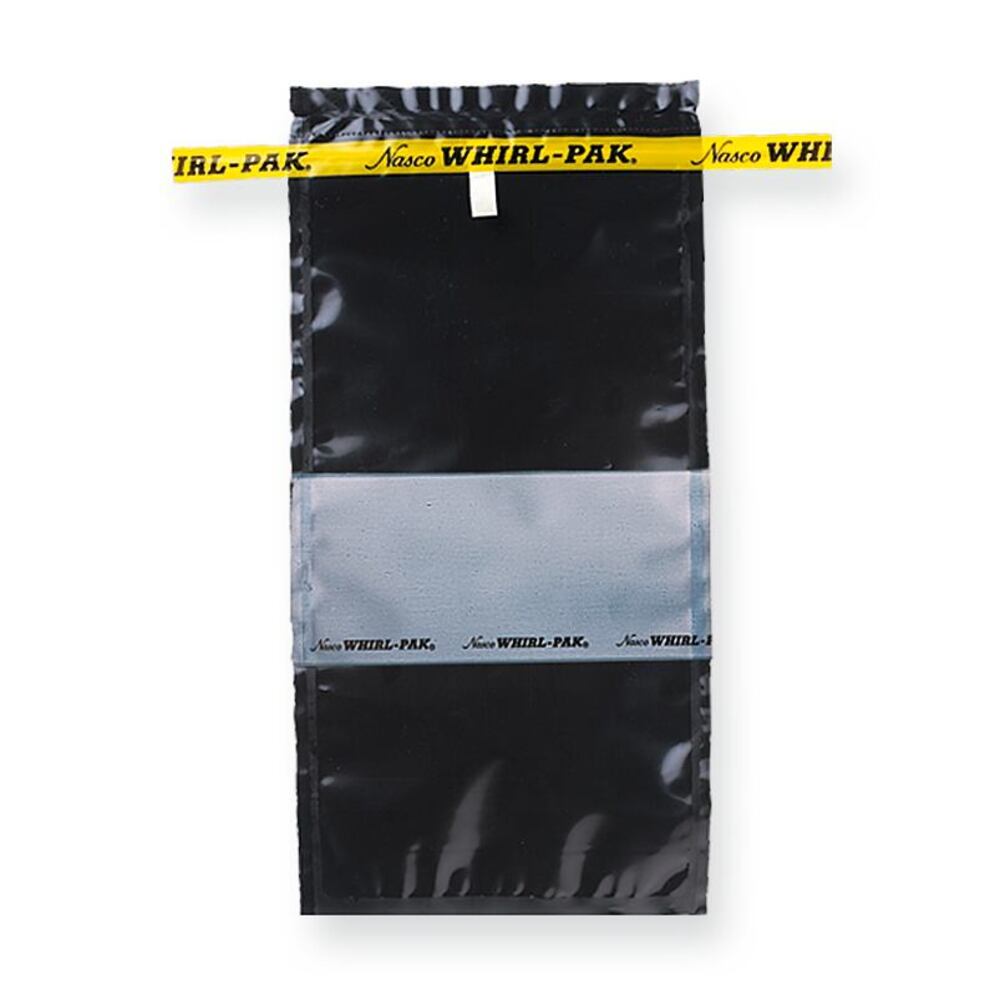Liquid sample bags, black, 1627 ml, LDPE, sterile, W 190 x H 300 mm, 500 unit(s)