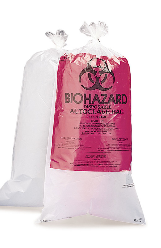 Disposal bags with sterilisat. indicator, PP, 610 x 760 mm, 100 unit(s)