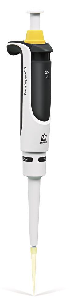 Microlitre pipette Transferpette® S, 1-channel, fixed, F-25, 25 µl, 1 unit(s)