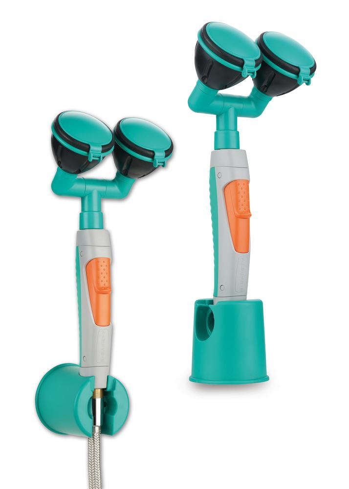 Eye shower model 2, 2 shower heads, inclined at 45°, L 1.5 m, 1 unit(s)