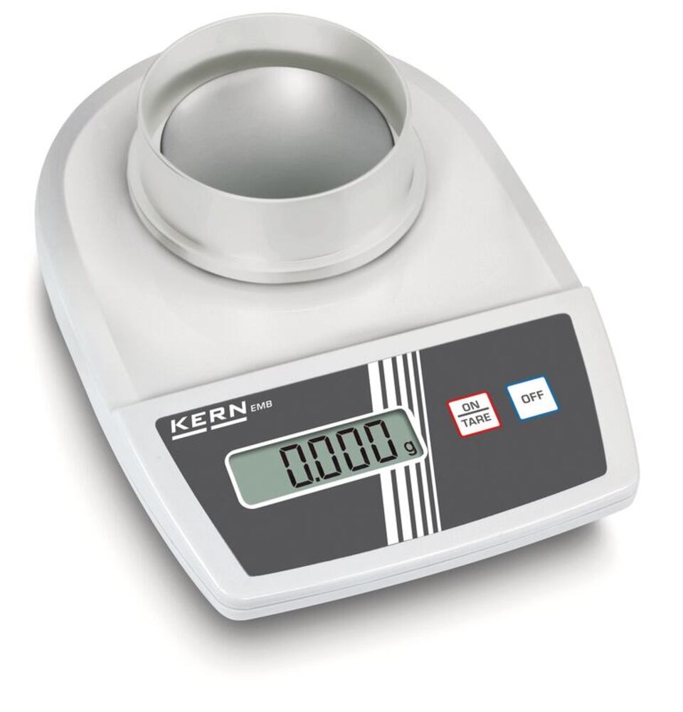 Compact balance EMB 100-3, weighing range 100 g, readability 0.001g, 1 unit(s)