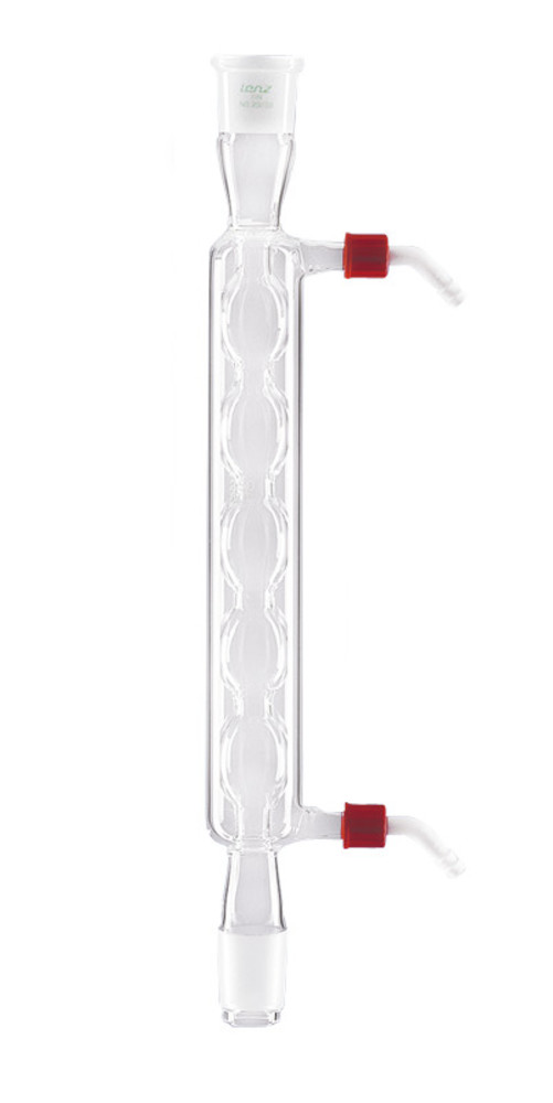 Bulb condenser, acc. to Allihn, DURAN®, with 2 standard ground joints, JL 160 mm