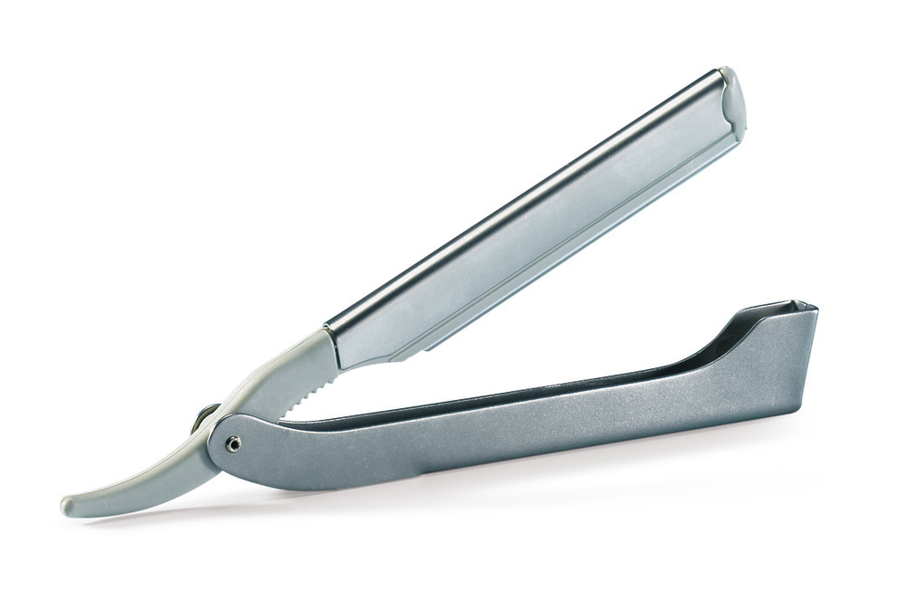 Razor, with plastic handle, blade length 64 mm, 10 spare blades, 1 unit(s) — Carl Roth, cod KX90.1