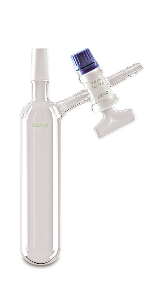 Nitrogen tube, with core, 10 ml, DURAN®, NS 14/23, cock borehole 2.5mm — Carl Roth, cod KY52.1