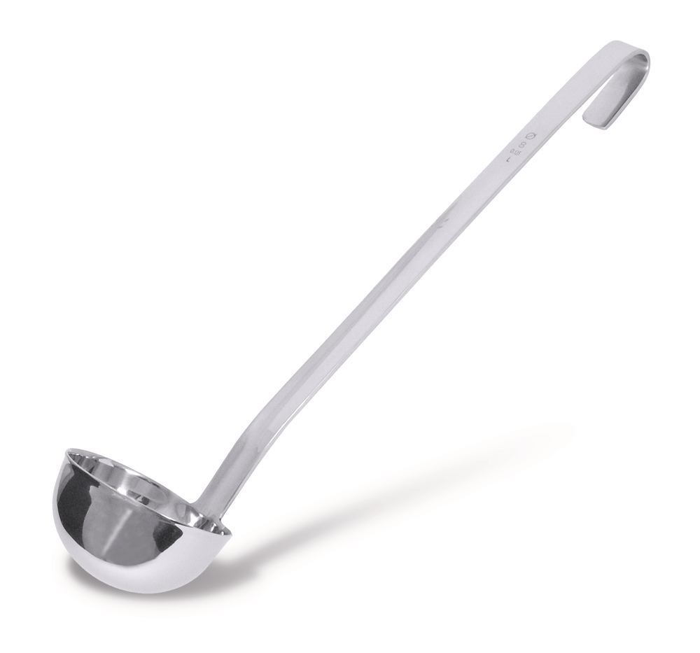 Rotilabo®-ladle, stainless steel 18/10, Ø 160 mm, handle length 450 mm, 1000 ml