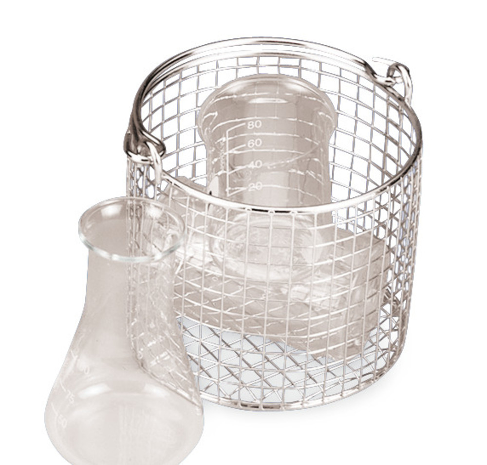 Rotilabo®-sterilization basket, stainless steel, Ø 150 mm, 1 unit(s) — Carl Roth, cod L051.1
