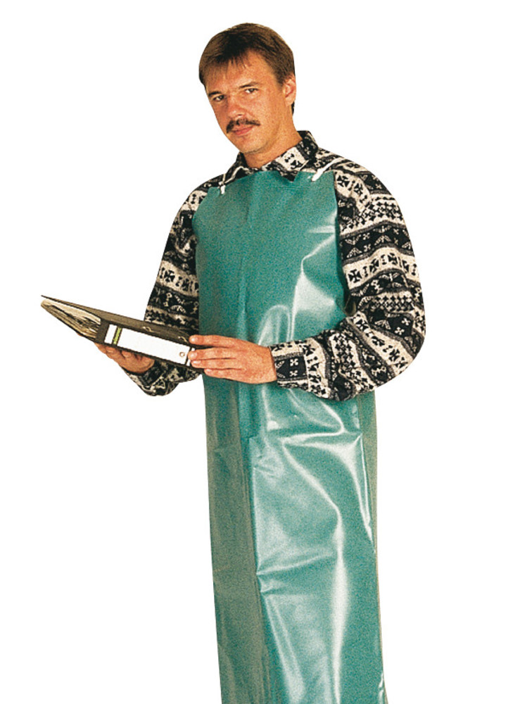 PVC-aprons, green, thick. 0.508 mm, 3 unit(s)