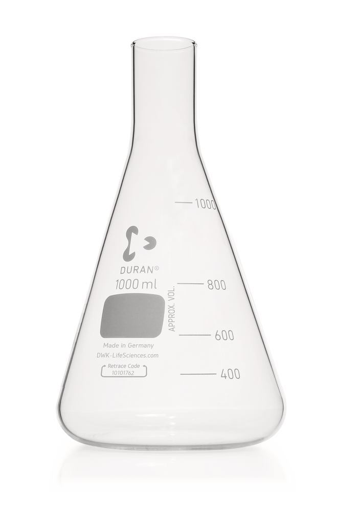 Culture flask in Erlenmeyer shape, 1000 ml — Carl Roth, cod L187.1