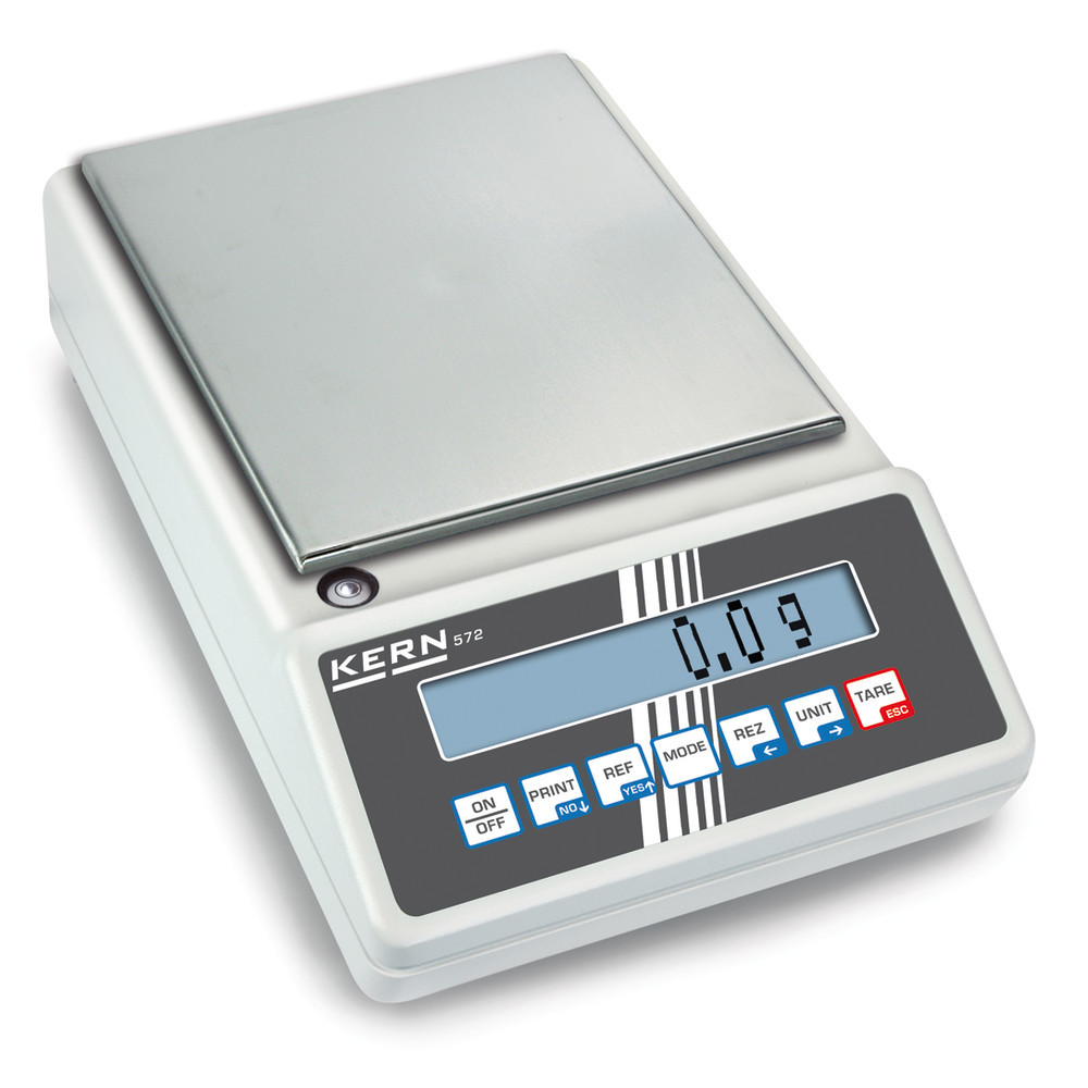 Electronic laboratory balance 572-49, weighing range 16000 g, readability 0.1g