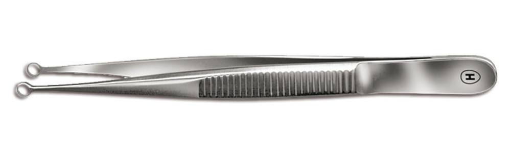 Forceps, inner-Ø 2.2, outer-Ø 3 mm, stainless steel 18/8, length 90 mm — Carl Roth, cod LL00.1