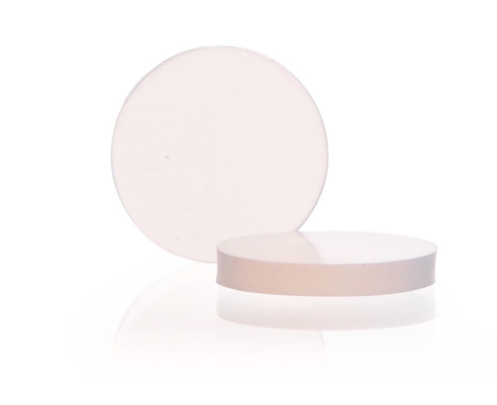 Septa, made of silicone rubber, GL 18, Ø 16 mm, thickness 2 mm, 20 unit(s)