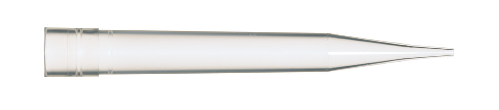 Standard pipettor tips 50-1200 µl, hinged lid rack, unsterile, colourless