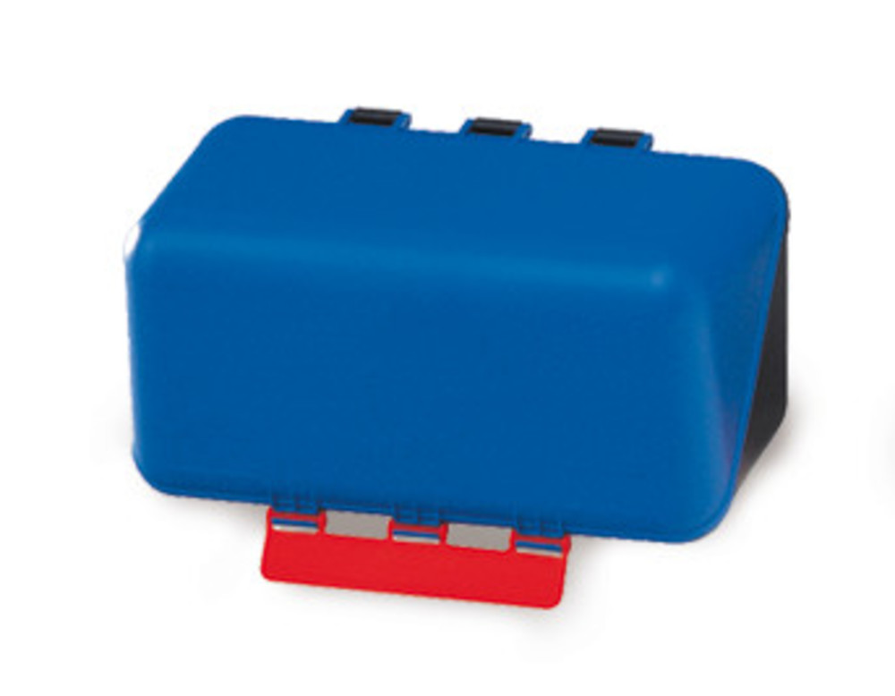 SEKUROKA®-safety box for 1 glasses, blue, W 236 x D 120 x H 120 mm, 1 unit(s)