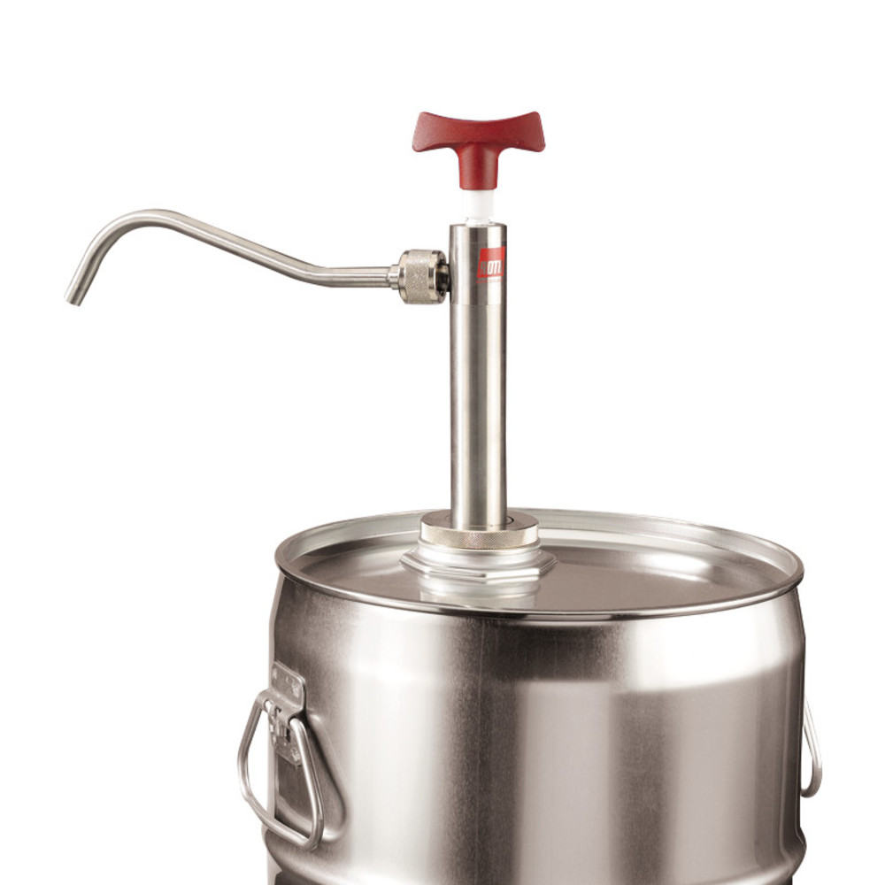 SEKUROKA®-safety pump, high-grad steel, model 1, immersion D 570mm, 140ml stroke