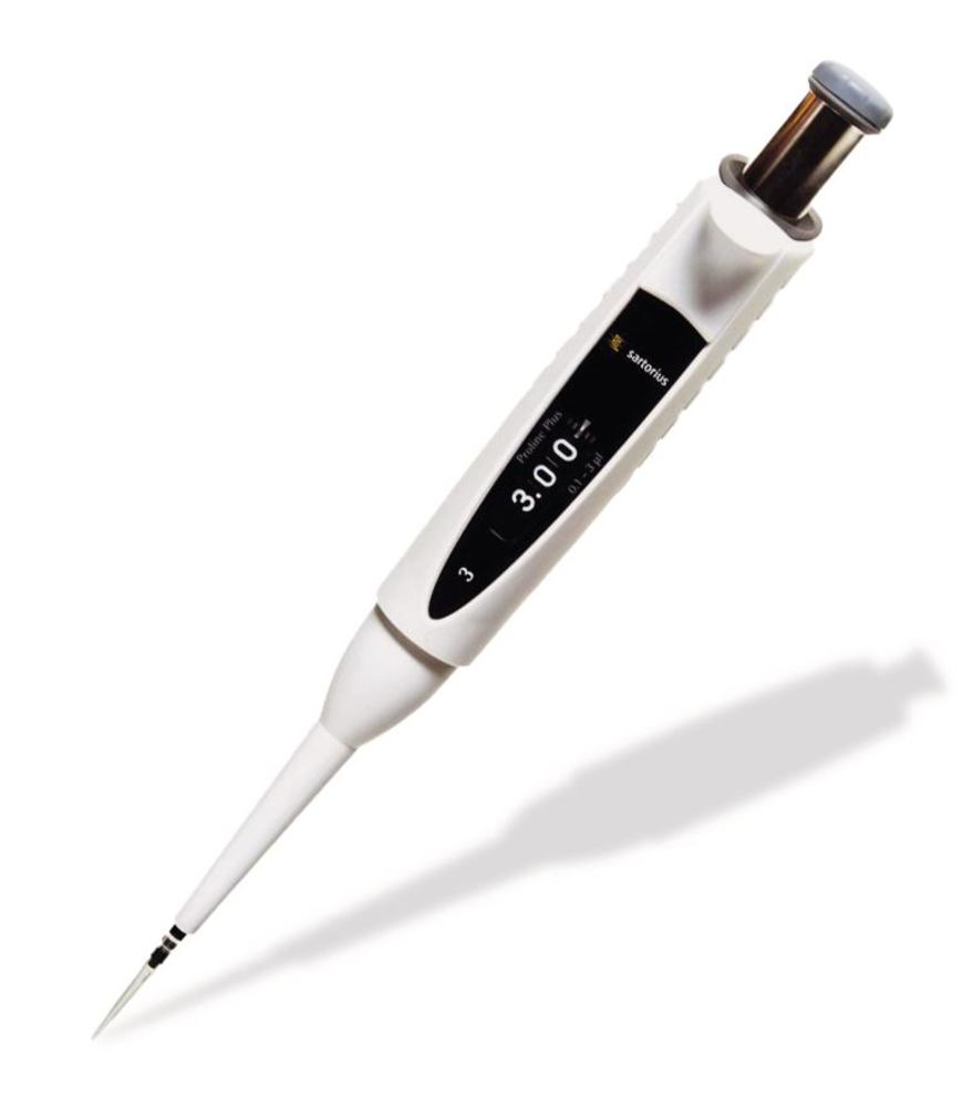 Microlitre pipettor Proline® Plus, variable, 0.1 - 3  µl, 1 unit(s) — Carl Roth, cod NA71.1