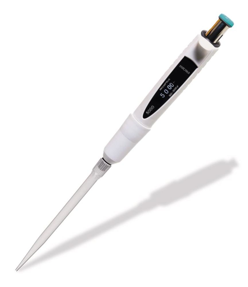 Microlitre pipettor Proline® Plus, variable, 500 - 5000  µl, 1 unit(s) — Carl Roth, cod NA77.1