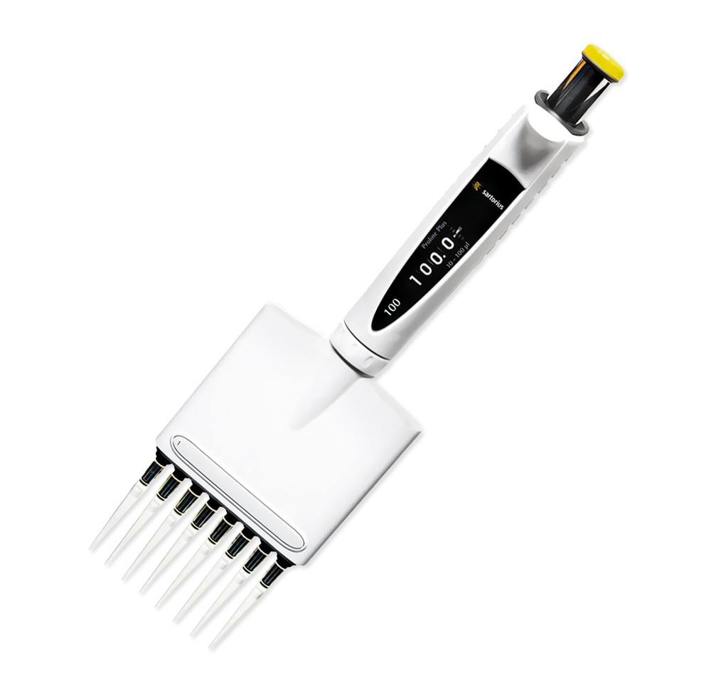 Microlitre pipettor Proline® Plus, variable, 8-Kanal, 10-100 µl, 1 unit(s) — Carl Roth, cod NA80.1