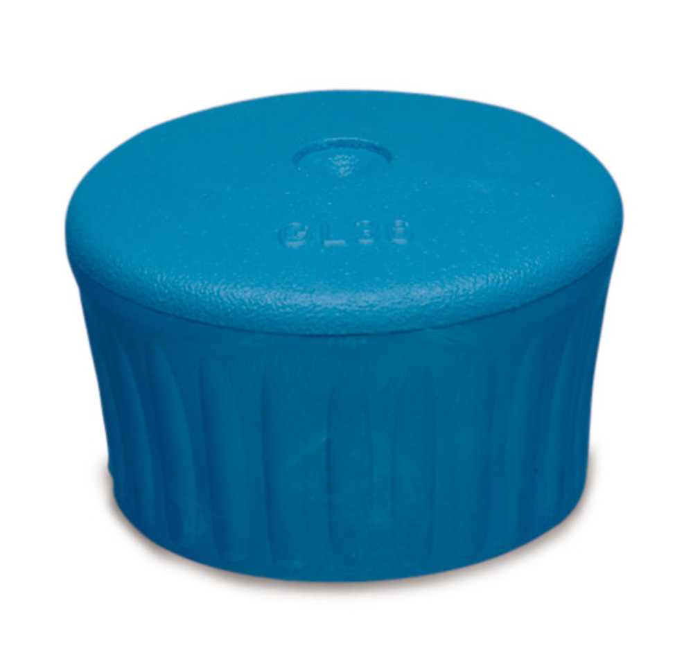 Replacement plastic cap, PP, without hole, 1 unit(s)