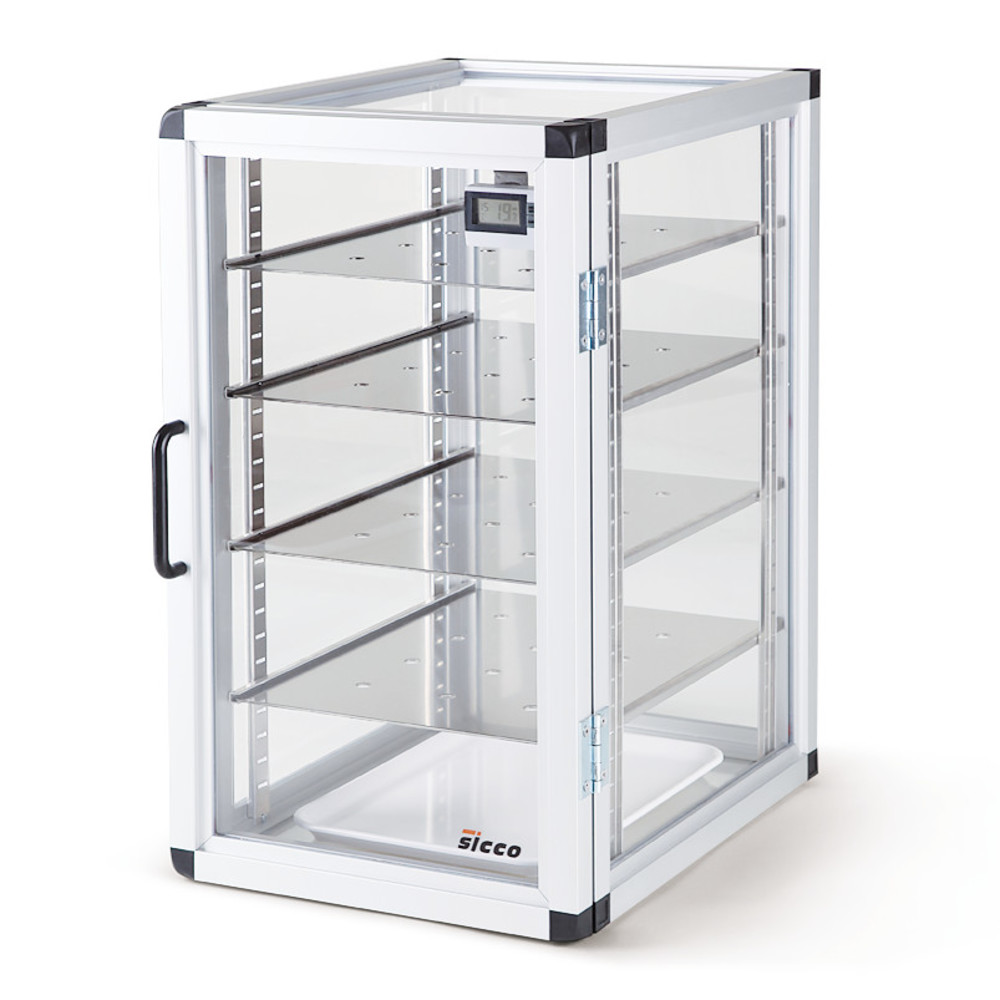 Star Vitrum desiccator, 45 l, borosilicate glass 3.3, frame aluminium, 1 unit(s)
