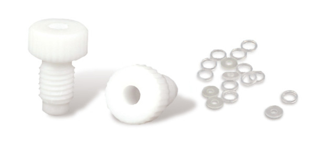 Banjo screws for hoses 0.8x1.6 mm, PTFE, ext. thread UNF 1/4 inch 28G