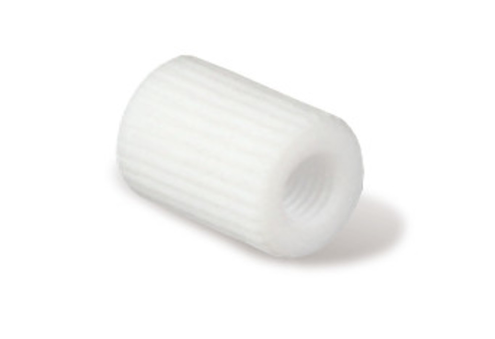 HPLC screw couplings, straight, PTFE, UNF, for hoses outer Ø 3.2 mm, 1 unit(s)