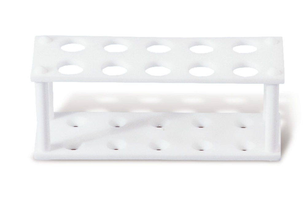 Rotilabo®-PTFE rack for test tubes, Hole Ø 8 mm, 27 (3 x 9) slots, 1 unit(s) — Carl Roth, cod NY05.1