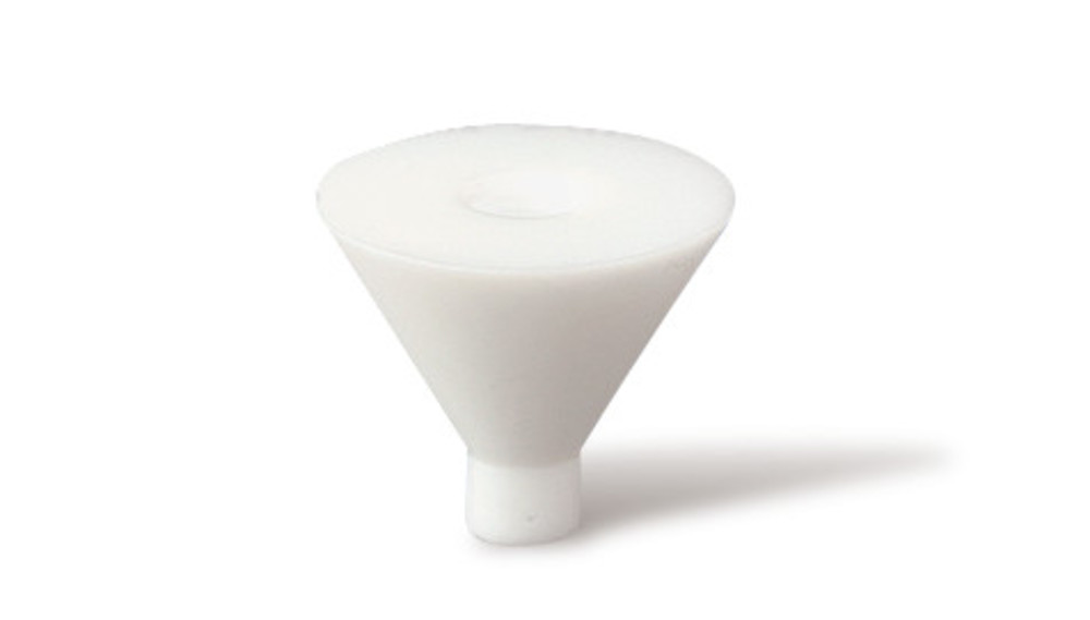 PTFE gas distributor, with port, M8-threaded connection, 1 unit(s)