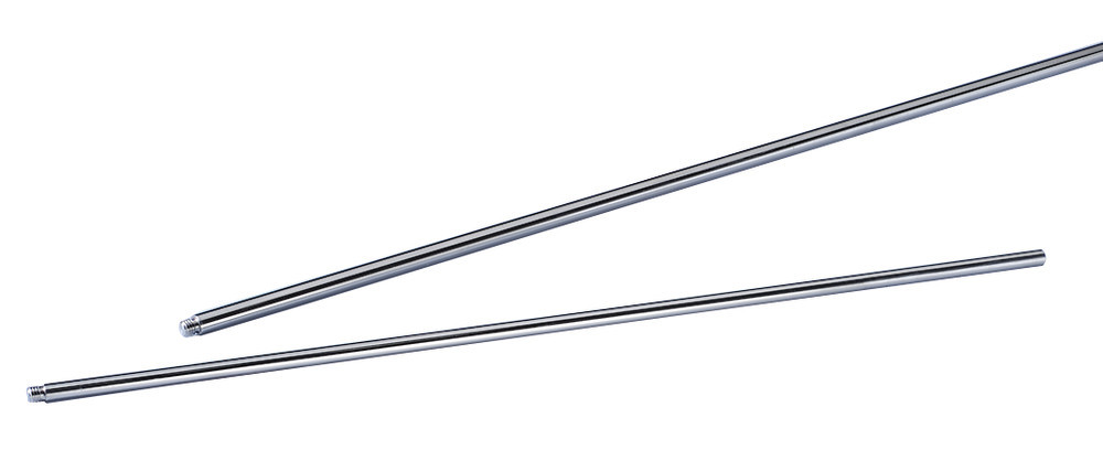 Rotilabo®-stand rod, with thread M 10, Ø 12 mm, L 1000 mm, stainl. steel — Carl Roth, cod P112.1